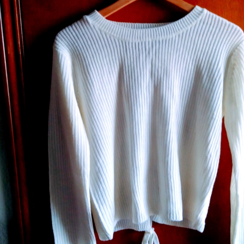 White Cream Sweater